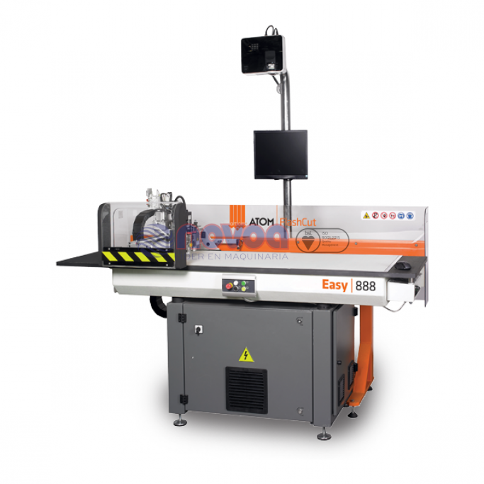 ATOM Flashcut Easy 888. Sistema de corte por cuchilla oscilante.