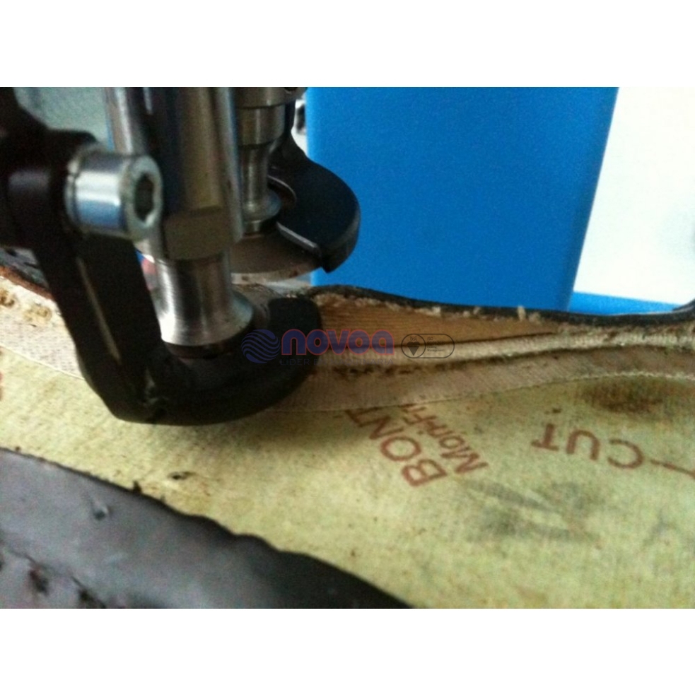 Fioretto UTF. Máquina recortadora del corte goodyear.