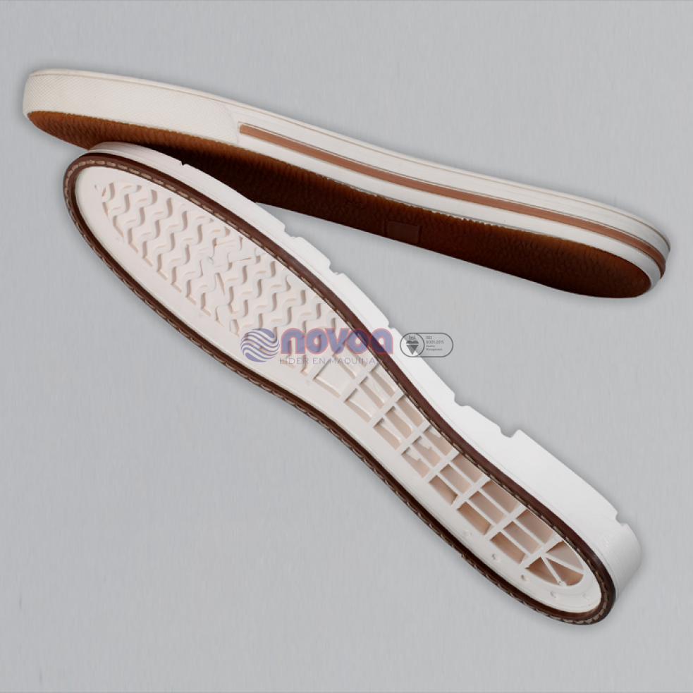 Tienkang - Máquina de moldeo por inyección de suela de TR/PVC bicolor, 2 estaciones.