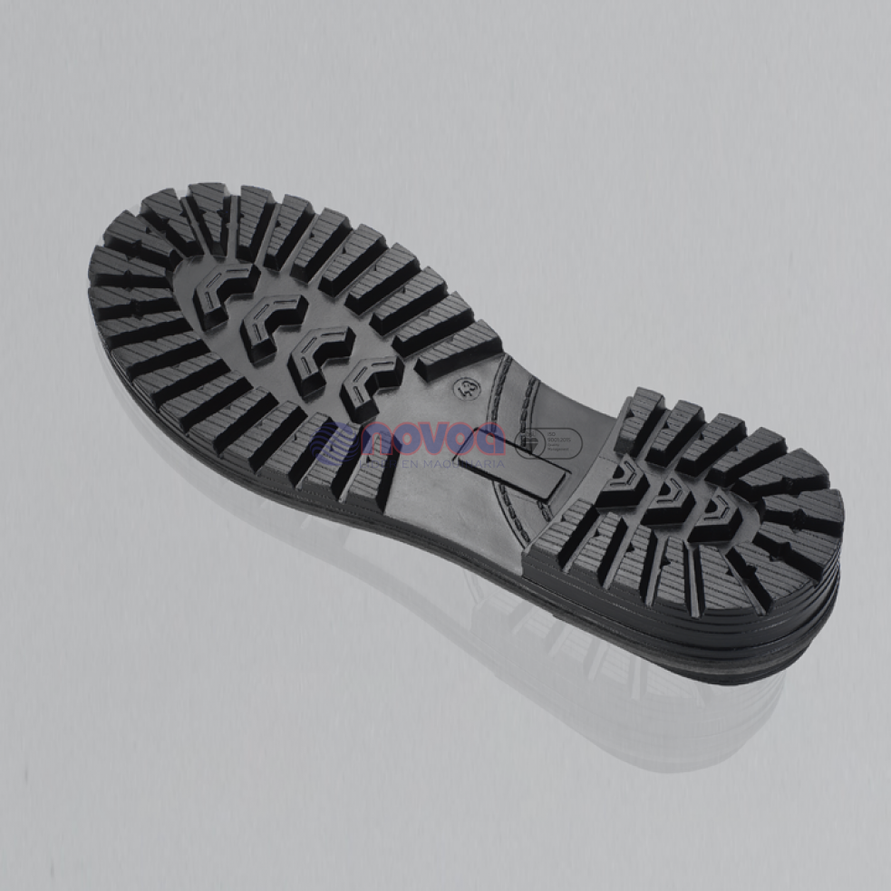 Tienkang - Máquina de moldeo por inyección de suela de TR/PVC bicolor, 2 estaciones.